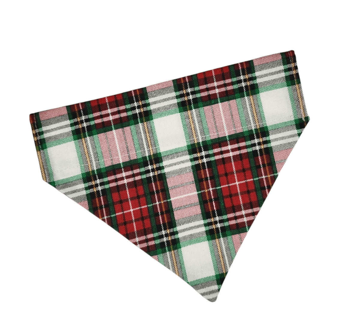 Christmas Plaid Dog Bandana