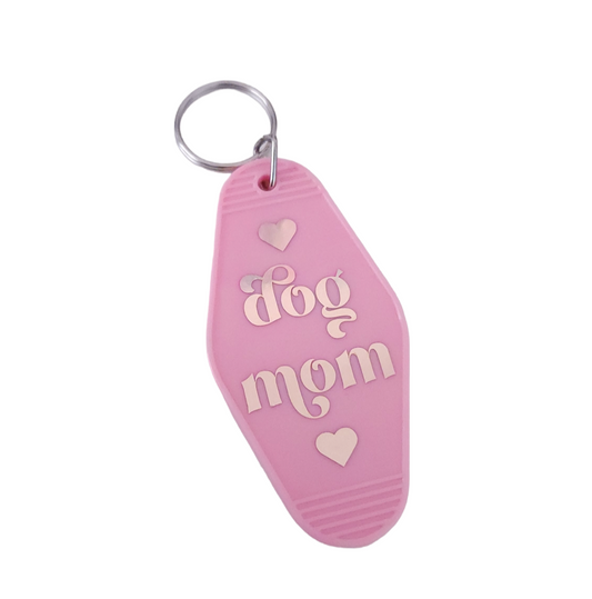 Dog Mom Keychain