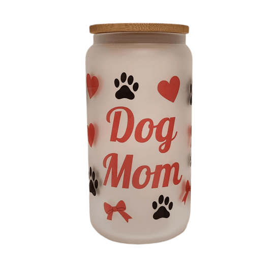 Dog Mom Bow Cup