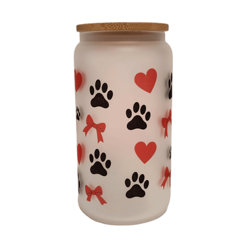 Dog Mom Bow Cup