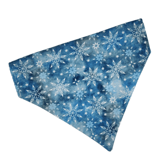 Snowflakes Dog Bandana