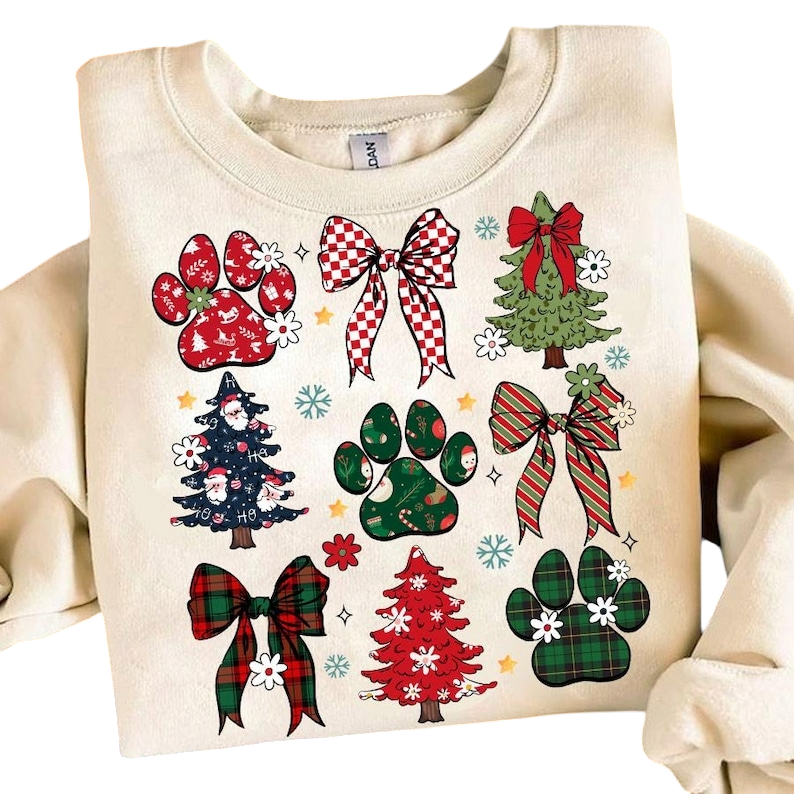 Festive Paw-lidays Sweatshirt