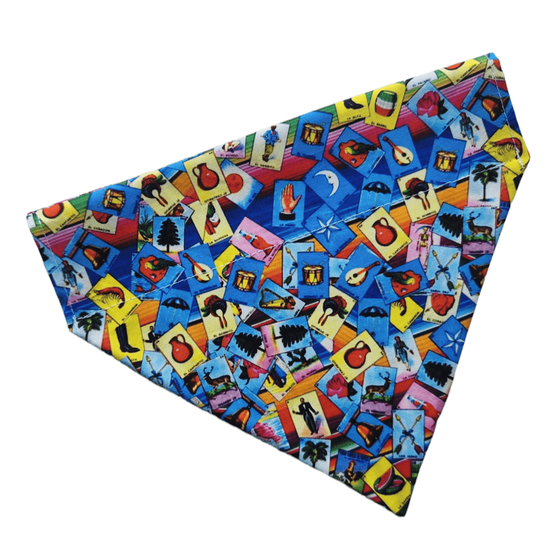 Mexican Loteria Dog Bandana