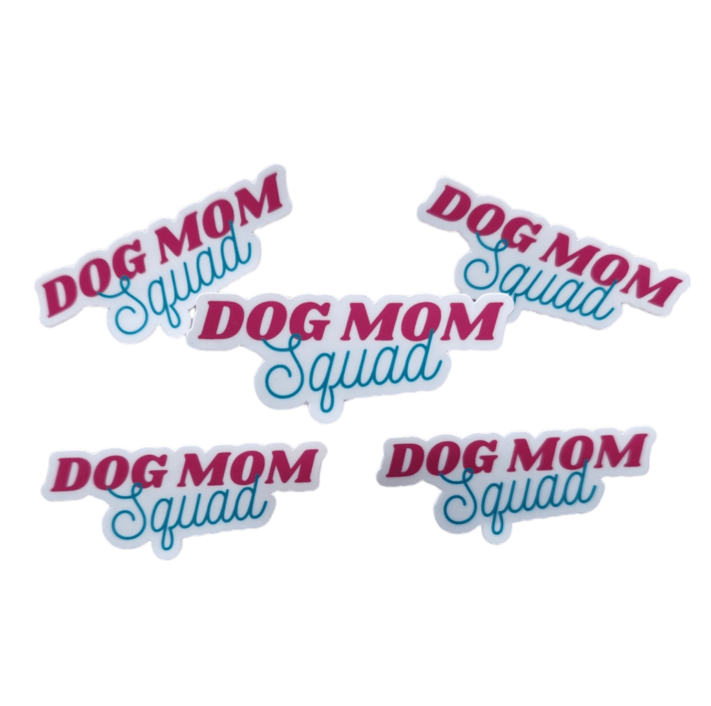 Dog Mom Squad Sticker