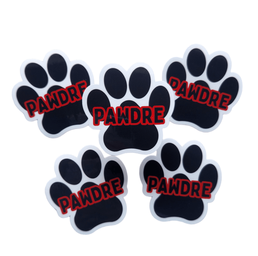 Pawdre Sticker