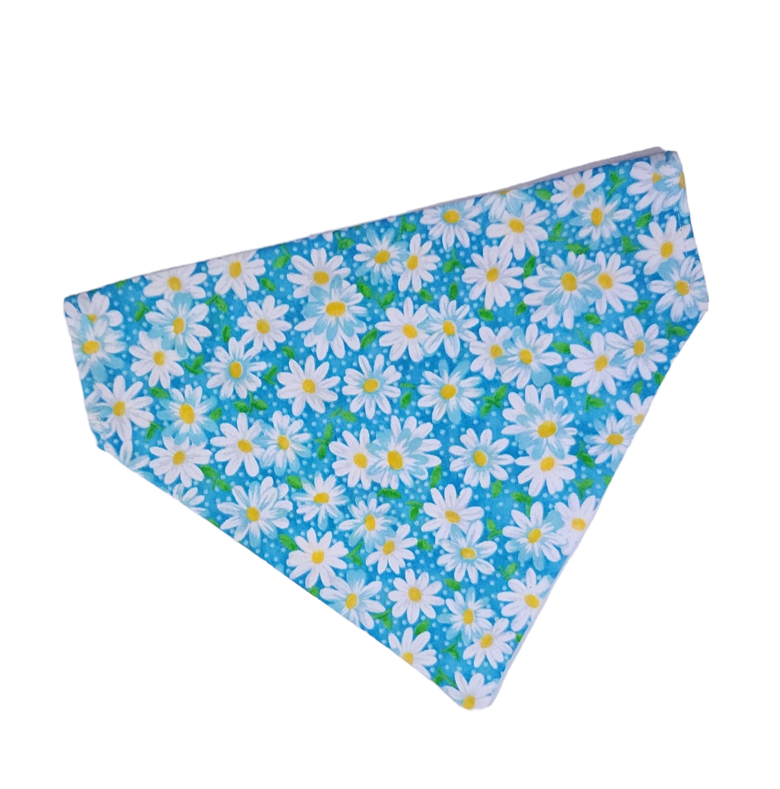 Blue Floral Dog Bandana