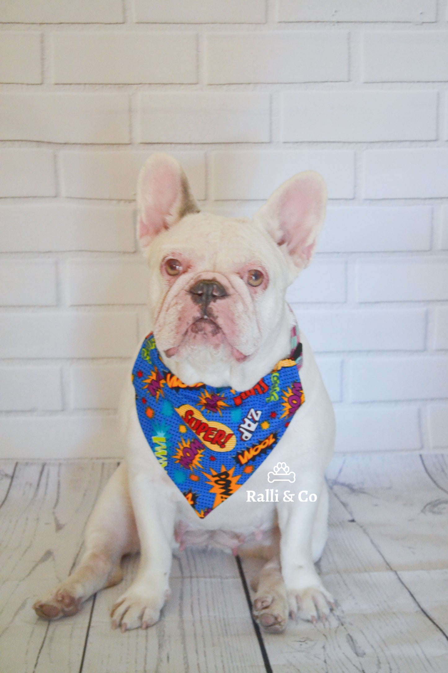 Comic Book Dog Bandana